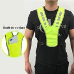 RUNQIN High Visibility Reflective Safety Vest