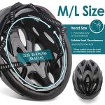 Victgoal Bike Helmet with Detachable Goggle Visor