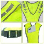 RUNQIN High Visibility Reflective Safety Vest