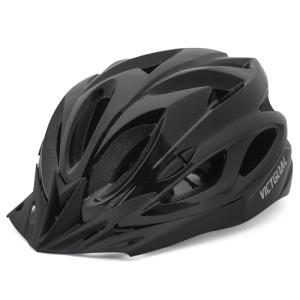 Victgoal Bicycle Helmet with Detachable Goggles and LED