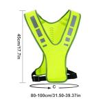RUNQIN High Visibility Reflective Safety Vest