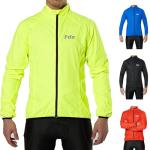 FDX Men's Waterproof Breathable Cycling Jacket - Yellow