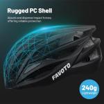 Favoto Lightweight Adjustable Bike Helmet for Adults