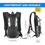 Waterproof Hydration Backpack with 2L Bladder