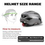 Adjustable Lightweight MTB Road Helmet with Visor