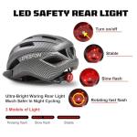 Adjustable Lightweight MTB Road Helmet with Visor