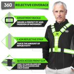 West Biking USB Rechargeable LED Reflective Vest