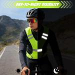 Uncle Paul High Visibility Reflective Safety Vest