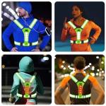 West Biking USB Rechargeable LED Reflective Vest
