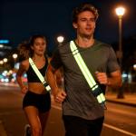 Reflective Sash Running Belt for Night Safety