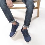 gitzing Barefoot Shoes for Men Women – Wide Toe Box FitnessTrainers, Zero Drop Minimalist Walking Shoes, Flexible & Lightweight for Everyday Comfort, Blue 10.5UK/45EU