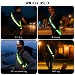 Reflective Sash Running Belt for Night Safety