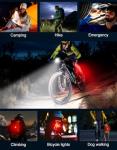 Rolgno USB Rechargeable Front and Rear Bike Lights
