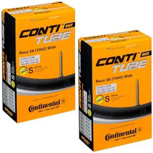 Continental Race 28 Bike Inner Tubes, Presta 60mm
