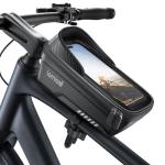Lamicall Waterproof Bike Frame Bag with Sun Visor