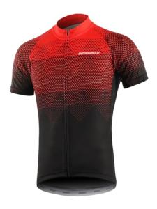 Men's Short Sleeve Cycling Jersey - Red XL