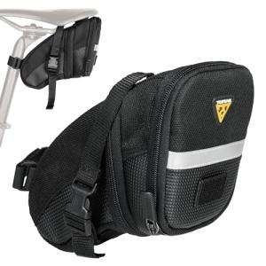 Topeak Aero Wedge Pack Medium Saddle Bag, Black