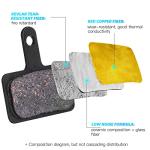 AGPTEK 4 Pairs Disc Brake Pads for Shimano