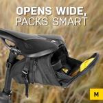 Topeak Aero Wedge Pack Medium Saddle Bag, Black