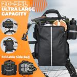 35L Waterproof Double-Side Bike Storage Pannier Bags