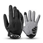 I Kua Fly Full Finger MTB Gloves - Black