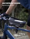 Lamicall Waterproof Bike Frame Bag with Sun Visor