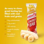 HIGH5 Energy Bars - Vegan Banana Oat Snack Bars
