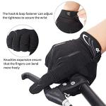 I Kua Fly Full Finger MTB Gloves - Black
