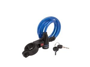 Burg-Wächter 100cm Spiral Cable Lock with Bracket