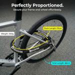 Barpre 90cm Steel Bike Chain Lock with Keys