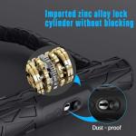 Heavy Duty U Lock with Steel Cable and Keys