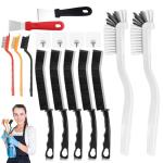16-Piece Crevice Cleaning Brush Set for Tile