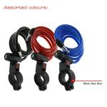 Burg-Wächter 100cm Spiral Cable Lock with Bracket