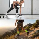 TGDIVYA Men's High-Performance Cycling Socks - 3 Pack