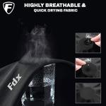 FDX Men's Lightweight Half Sleeve Cycling Jersey - Yellow