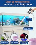Fish Tank Gravel Vacuum Cleaner with Accessories
