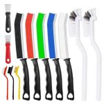 Thin Hard Bristle Cleaning Brush Set - 12 Pcs