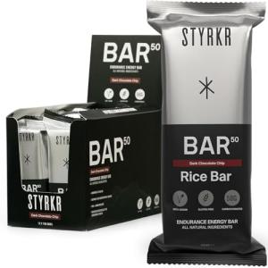 Styrkr BAR50 Dark Chocolate Energy Bars - 12 Pack