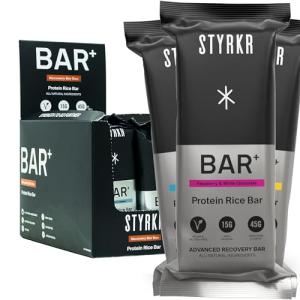 Styrkr BAR+ High Protein Energy Bars - 12 Pack