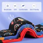 Funny Bicycle Pattern Socks - 3 Pairs for Cyclists