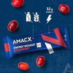 AMACX Nougat Fruit Energy Bars - Pack of 12