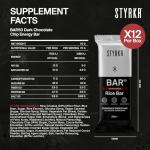 Styrkr BAR50 Dark Chocolate Energy Bars - 12 Pack