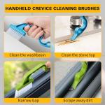 17-Piece Crevice Cleaning Brush Set for Tight Spaces