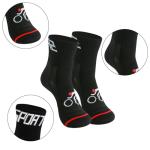 Men's Moisture-Wicking Anti-Odor Cycling Socks - 5 Pairs