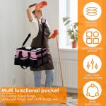 Versatile Cleaning Caddy with Handle and Pockets
