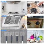 16-Piece Crevice Cleaning Brush Set for Tile