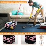 Versatile Cleaning Caddy with Handle and Pockets