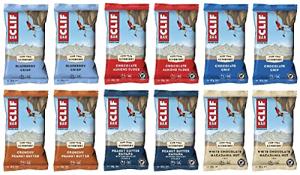 CLIF Bar Mixed Flavor Variety Pack - 12 Bars