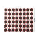 GOTRUST 48 Pcs Bike Tire Repair Patch Kit