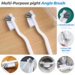 16-Piece Crevice Cleaning Brush Set for Tile